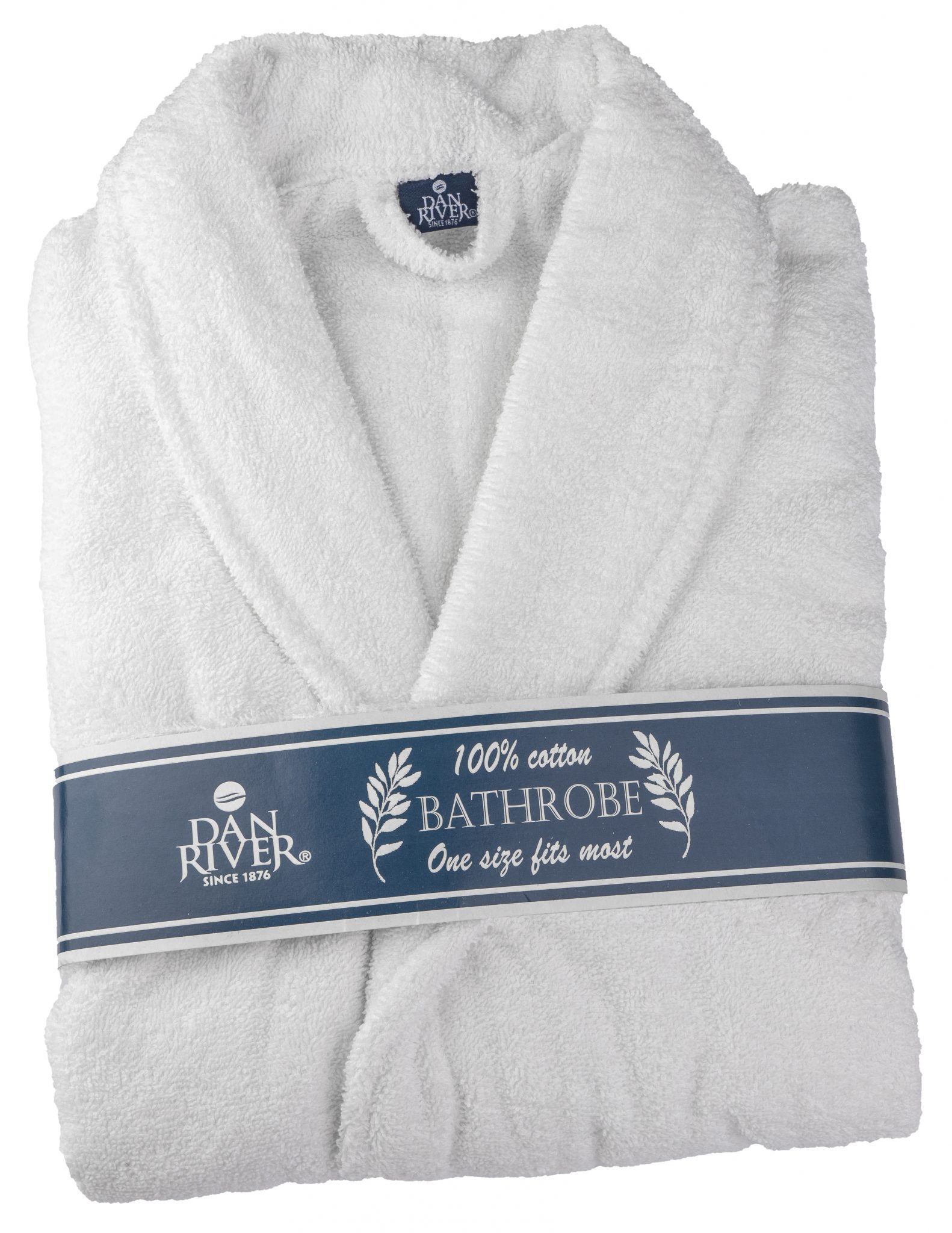 Luxury White Bath Robe Dan River