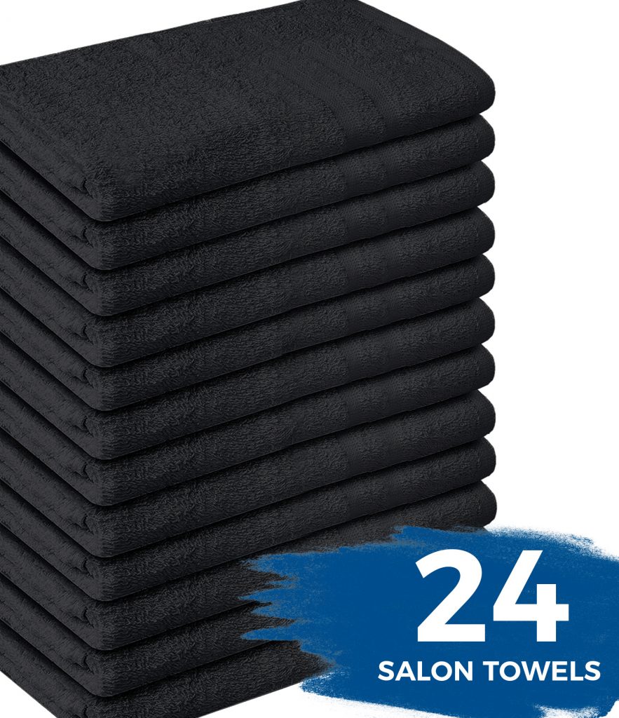 Black Salon Towel Dan River